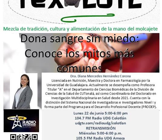 TEXOLOTL [DONA SANGRE SIN MIEDO] 22-JUNIO-2026