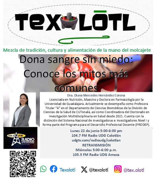 TEXOLOTL [DONA SANGRE SIN MIEDO] 22-JUNIO-2026