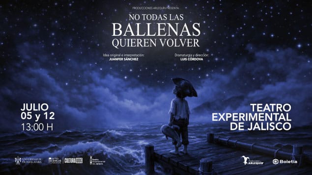 Las obras Pequeñas Infidelidades y No todas las ballenas quieren volver llegan al Teatro Experimental de Jalisco
