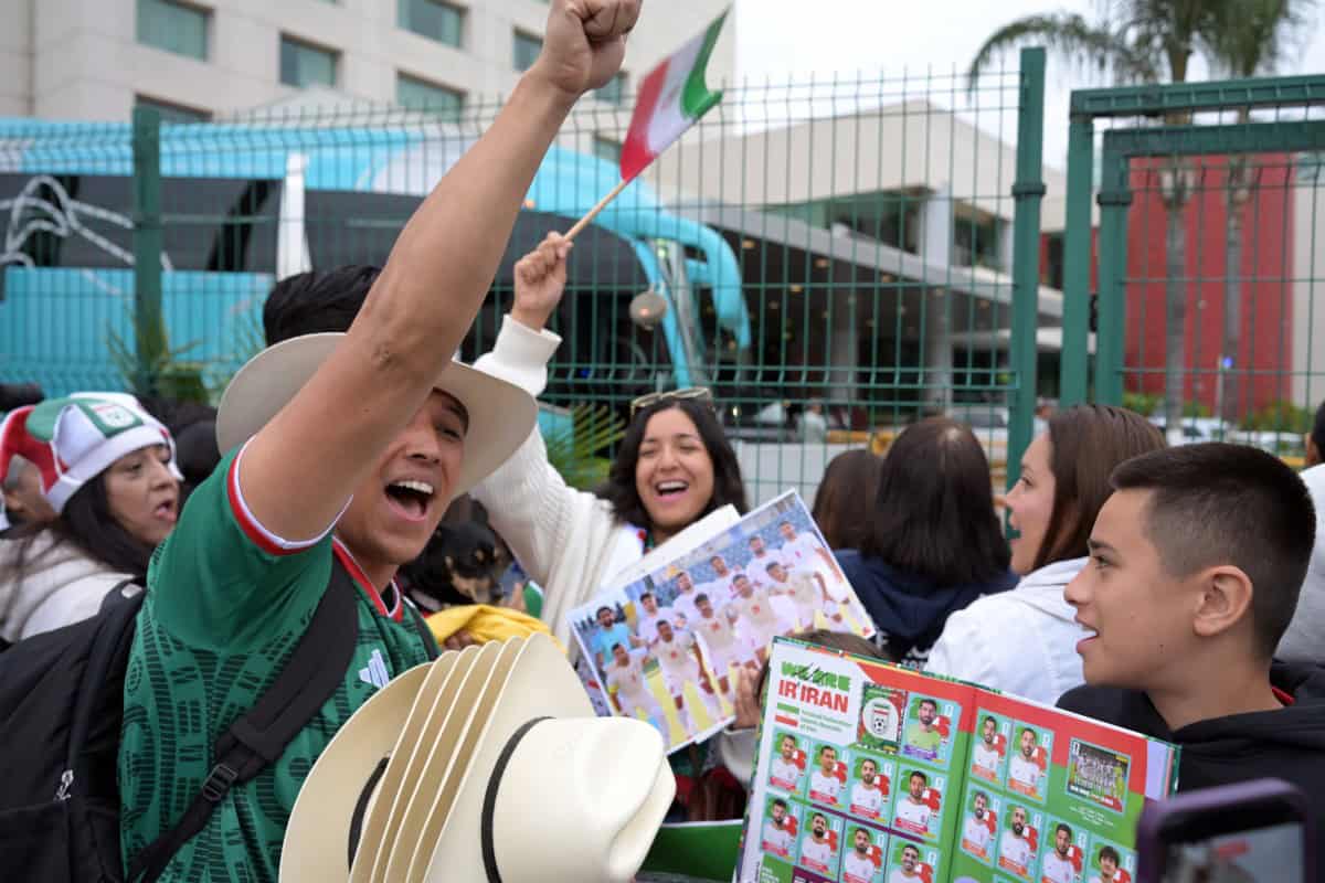 Selección de Irán se despide de Tijuana entre el apoyo de aficionados mexicanos Selección de Irán se despide de Tijuana entre el apoyo de aficionados mexicanos