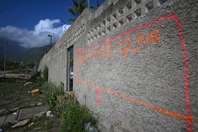 Edificios marcados con la D de la muerte, el final tras devastadores sismos en Venezuela Edificios marcados con la D de la muerte, el final tras devastadores sismos en Venezuela