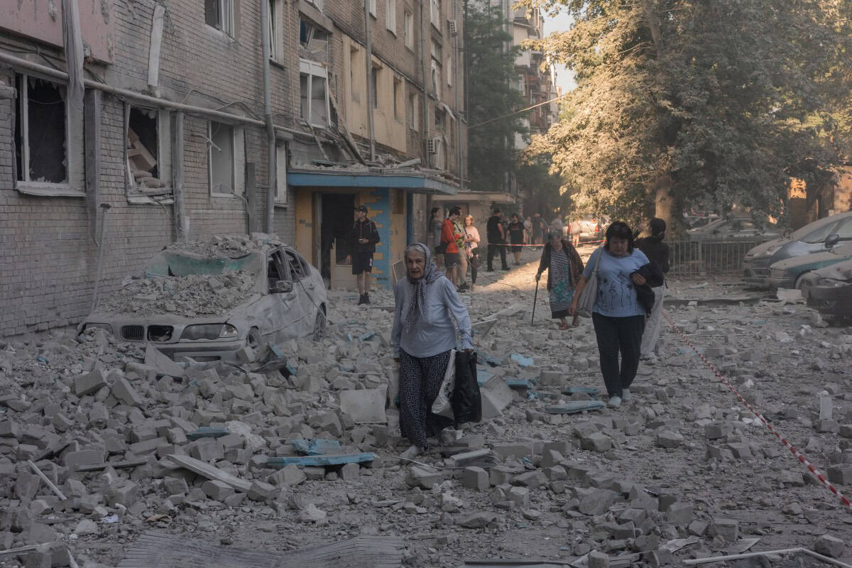 Al menos 21 muertos en los peores ataques rusos contra Kiev desde 2022 Al menos 21 muertos en los peores ataques rusos contra Kiev desde 2022