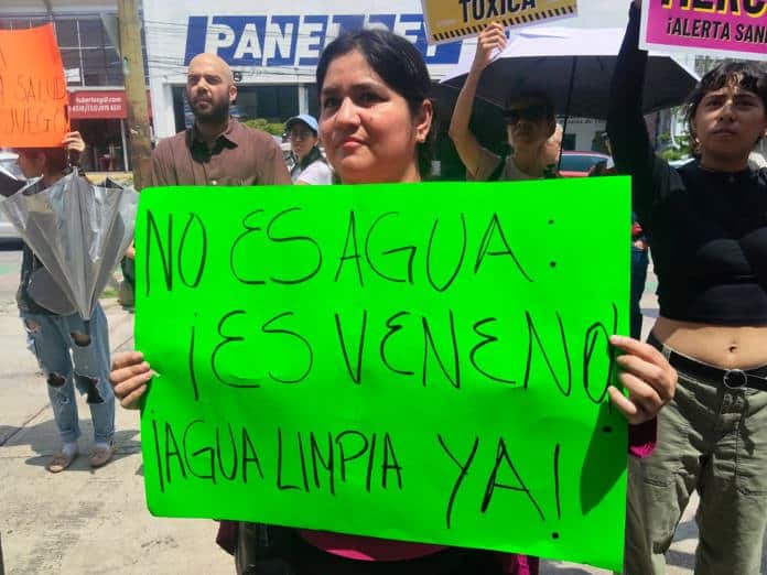 Presentan demanda colectiva en Coprisjal por agua contaminada