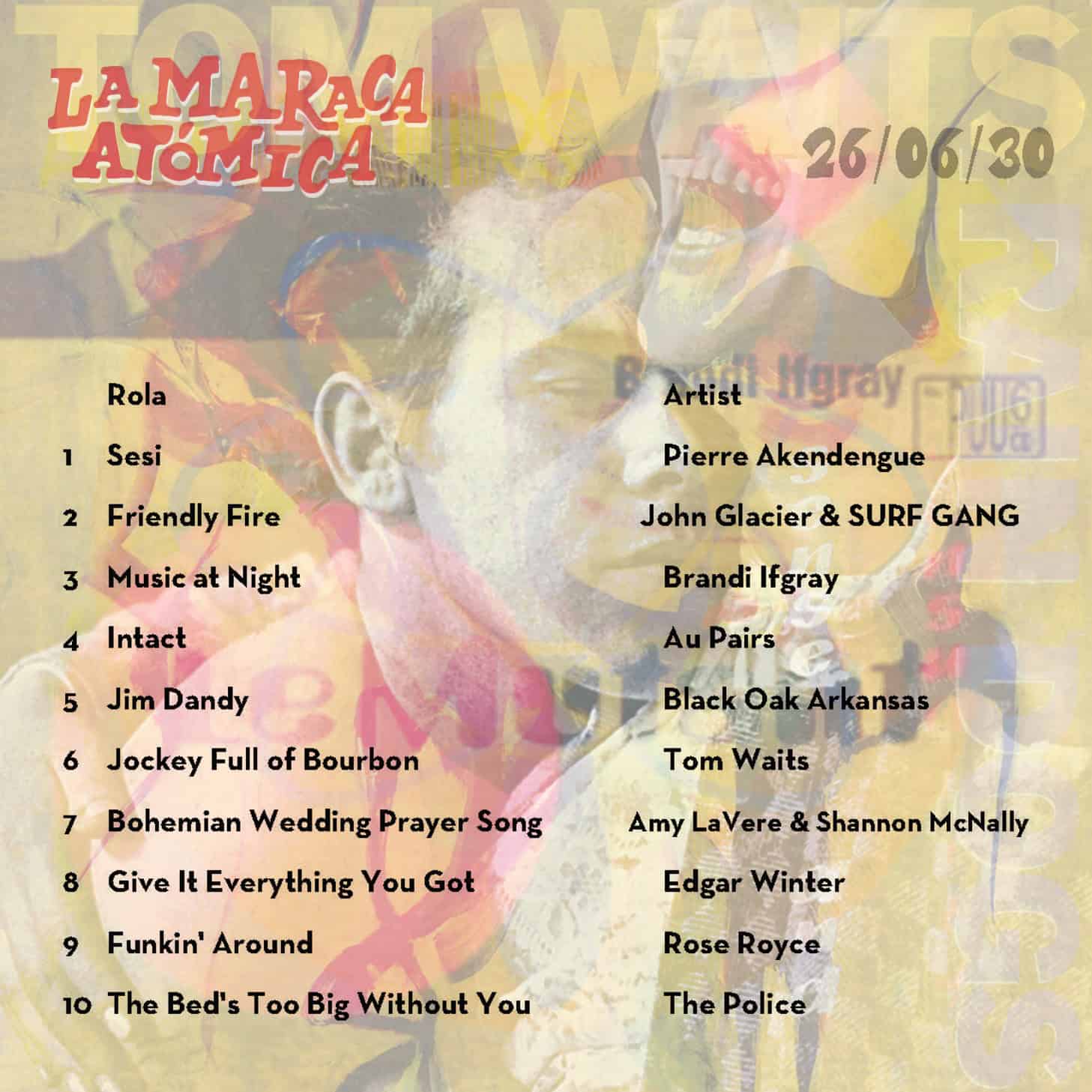 La Maraca Atomica - Ma. 30 Jun 2026 - Martes mexicano La Maraca Atomica - Ma. 30 Jun 2026 - Martes mexicano