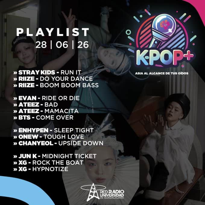 Kpop Plus “Asia a través de tus oídos” - Domingo 28 Junio Kpop Plus “Asia a través de tus oídos” - Domingo 28 Junio