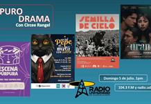Urano. Escena Púrpura. Un tal Pepe. Semilla de cielo. Puro Drama 5 julio 2026 Urano. Escena Púrpura. Un tal Pepe. Semilla de cielo. Puro Drama 5 julio 2026