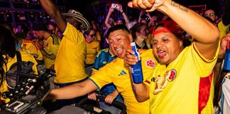 Colombia vive un ambiente festivo previo al partido contra Suiza en el Mundial Colombia vive un ambiente festivo previo al partido contra Suiza en el Mundial