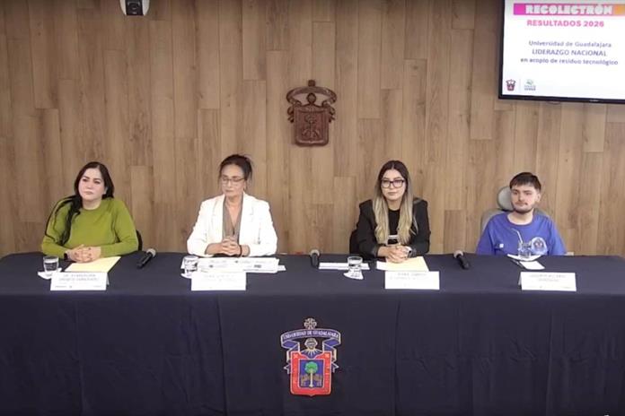 Recolectrón UdeG supera su propia marca con 75.5 toneladas de desechos electrónicos Recolectrón UdeG supera su propia marca con 75.5 toneladas de desechos electrónicos