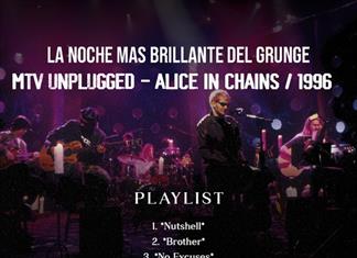 Rockologia -Ma. 07 Jul 2026 - La noche mas brillante del Grunge. 30 años del Unplugged de Alice In Chains Rockologia -Ma. 07 Jul 2026 - La noche mas brillante del Grunge. 30 años del Unplugged de Alice In Chains