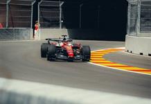 Hamilton y Leclerc prueban sus Ferrari en el Madring Hamilton y Leclerc prueban sus Ferrari en el Madring