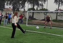 La SEDATU entrega canchas del Mundial Social en El Salto La SEDATU entrega canchas del Mundial Social en El Salto