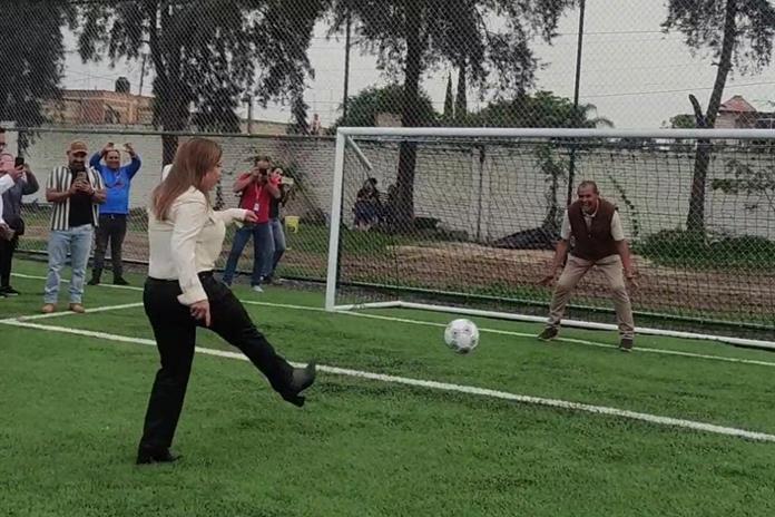 La SEDATU entrega canchas del Mundial Social en El Salto La SEDATU entrega canchas del Mundial Social en El Salto