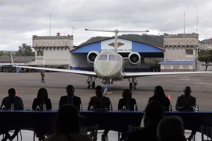 Thebe Ingeniería adquiere avión presidencial 001 en subasta oficial en Honduras Thebe Ingeniería adquiere avión presidencial 001 en subasta oficial en Honduras