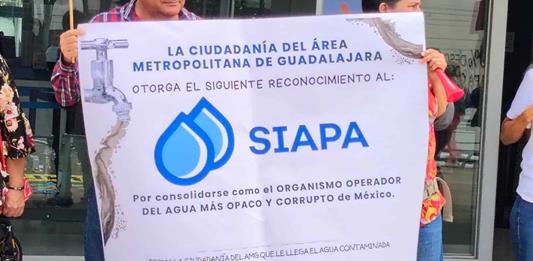 Reprueban al titular del SIAPA; condecoran al organismo como el más opaco y corrupto