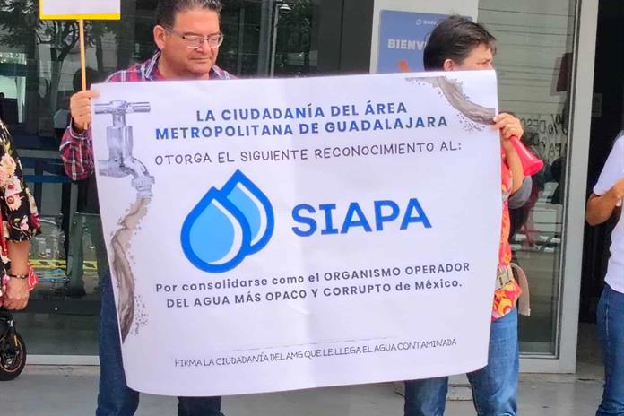 Reprueban al titular del SIAPA; condecoran al organismo como el más opaco y corrupto Reprueban al titular del SIAPA; condecoran al organismo como el más opaco y corrupto