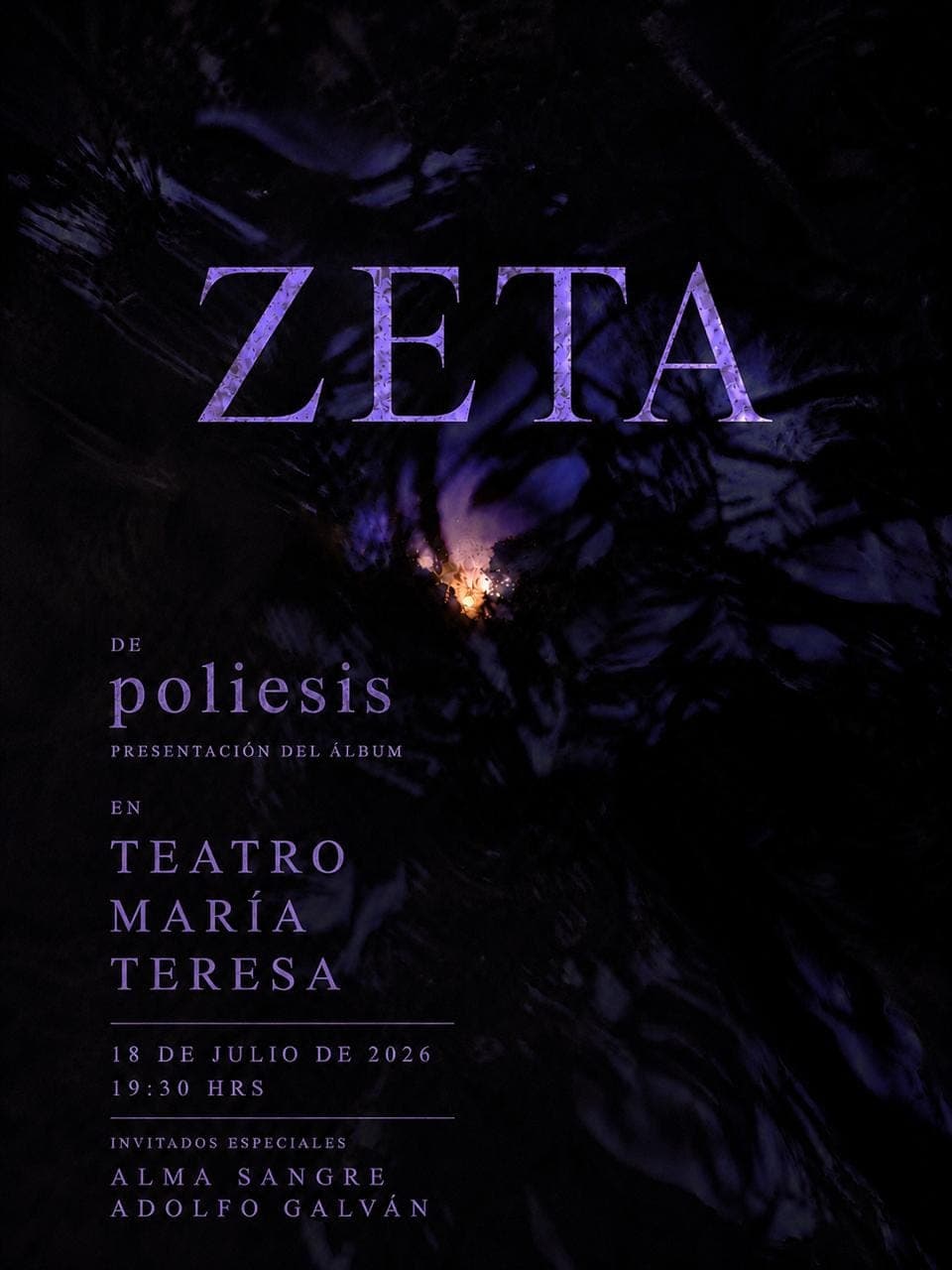 Nuevos sonidos de Guadalajara: La banda Poliesis presentará su álbum debut Zeta en el Teatro María Teresa Nuevos sonidos de Guadalajara: La banda Poliesis presentará su álbum debut Zeta en el Teatro María Teresa