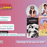 Ana Basilio, Lázaro Izael y Yobaín Vázquez. Prepa 4, Pto Vallarta, Cecytej La Duraznera. Lecturas de verano parte 2. Luvina Joven Radio 12 julio 2026