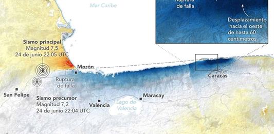 NASA reporta daños extremos tras terremoto en Caracas y La Guaira