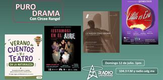 Curso cuentos y teatro. Lilith vs Eva. La imagen como escape. Estamos en el aire. Puro Drama 12 julio 2026 Curso cuentos y teatro. Lilith vs Eva. La imagen como escape. Estamos en el aire. Puro Drama 12 julio 2026