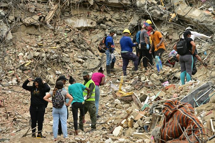 Balance por terremotos en Venezuela sobrepasa los 4.500 muertos Balance por terremotos en Venezuela sobrepasa los 4.500 muertos