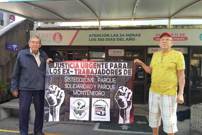Ex trabajadores de Sistecozome ponen queja en Derechos Humanos contra Pablo Lemus Ex trabajadores de Sistecozome ponen queja en Derechos Humanos contra Pablo Lemus