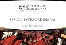 Sesion Extraordinaria del Consejo General Universitario de la UDG - Lu. 13 Jul 2026