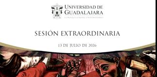 Sesion Extraordinaria del Consejo General Universitario de la UDG - Lu. 13 Jul 2026