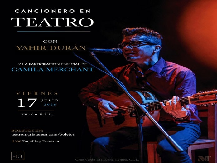 Con magnetismo musical el trovador Yahir Durán se presentará en Guadalajara Con magnetismo musical el trovador Yahir Durán se presentará en Guadalajara
