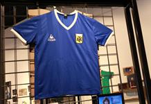 Argentina revive una leyenda de México 86 al volver a vestir de azul frente a Inglaterra Argentina revive una leyenda de México 86 al volver a vestir de azul frente a Inglaterra