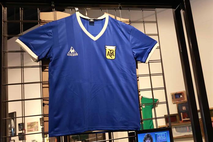 Argentina revive una leyenda de México 86 al volver a vestir de azul frente a Inglaterra Argentina revive una leyenda de México 86 al volver a vestir de azul frente a Inglaterra