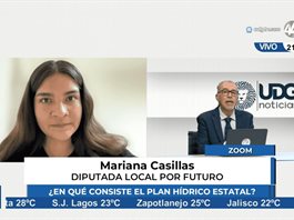 Mariana Casillas tacha de "distractor" hecho con IA el documento hídrico entregado por el Gobierno de Jalisco Mariana Casillas tacha de "distractor" hecho con IA el documento hídrico entregado por el Gobierno de Jalisco