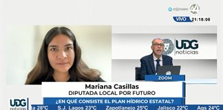 Mariana Casillas tacha de "distractor" hecho con IA el documento h&iacute;drico entregado por el Gobierno de Jalisco