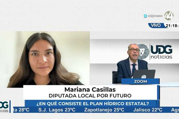 Mariana Casillas tacha de “distractor” hecho con IA el documento hídrico entregado por el Gobierno de Jalisco Mariana Casillas tacha de “distractor” hecho con IA el documento hídrico entregado por el Gobierno de Jalisco