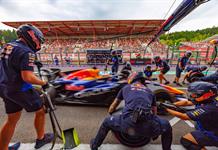 Verstappen, delante de los Ferrari en el primer entrenamiento libre de Spa-Francorchamps Verstappen, delante de los Ferrari en el primer entrenamiento libre de Spa-Francorchamps