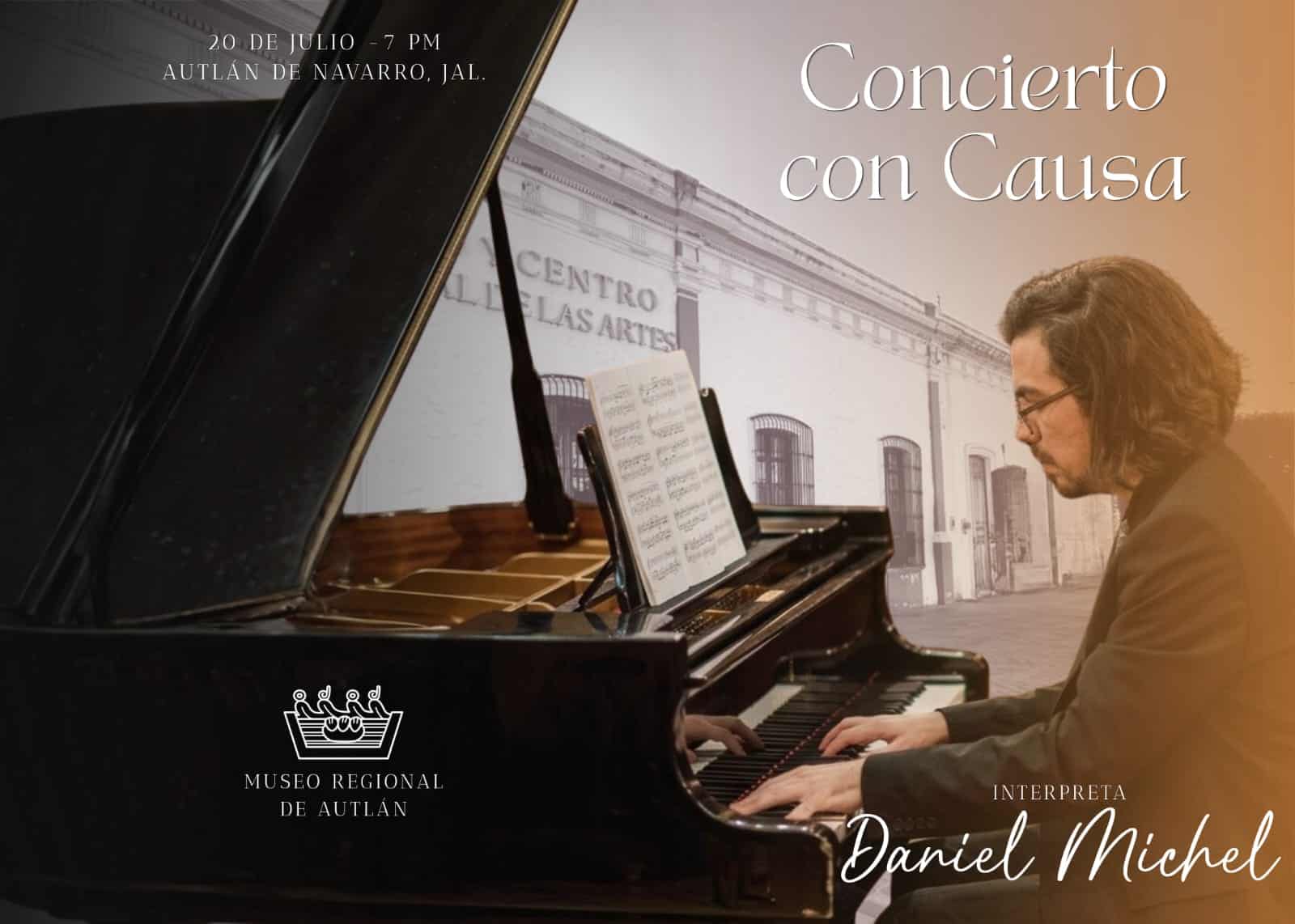 Daniel Michel ofrecerá concierto con causa previo a su examen de titulación en la UdeG Daniel Michel ofrecerá concierto con causa previo a su examen de titulación en la UdeG