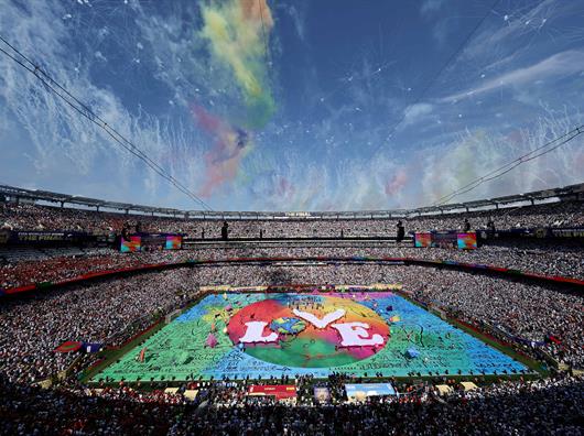 Madonna, Shakira, BTS y Justin Bieber encienden el descanso al estilo Super Bowl
