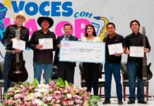 Premian a grupos musicales que promueven la cultura de la paz y combaten la narcocultura Premian a grupos musicales que promueven la cultura de la paz y combaten la narcocultura