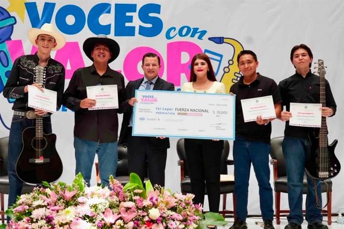 Premian a grupos musicales que promueven la cultura de la paz y combaten la narcocultura Premian a grupos musicales que promueven la cultura de la paz y combaten la narcocultura