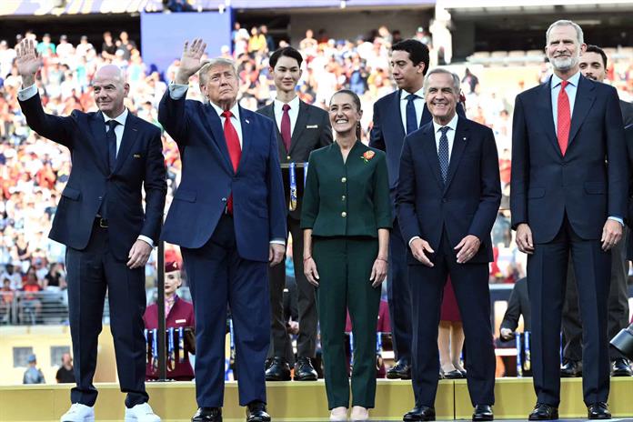 Sheinbaum revela que Trump la invitó personalmente al Mundial y hablaron del T-MEC Sheinbaum revela que Trump la invitó personalmente al Mundial y hablaron del T-MEC
