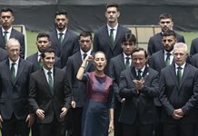Claudia Sheinbaum abanderó a la delegación mexicana para Juegos Centroamericanos 2026 Claudia Sheinbaum abanderó a la delegación mexicana para Juegos Centroamericanos 2026