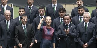 Claudia Sheinbaum abanderó a la delegación mexicana para Juegos Centroamericanos 2026 Claudia Sheinbaum abanderó a la delegación mexicana para Juegos Centroamericanos 2026