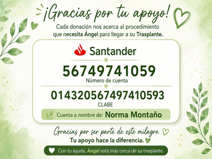 Con cirrosis desde los 16 años, Ángel lucha por un trasplante de hígado Con cirrosis desde los 16 años, Ángel lucha por un trasplante de hígado