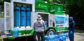 Planta potabilizadora móvil atiende calidad de agua en Unidad Modelo Planta potabilizadora móvil atiende calidad de agua en Unidad Modelo