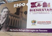 Inicia la entrega de Vales para el Bienestar a estudiantes en Zapotlán el Grande.