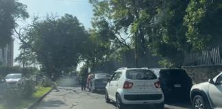 Caos vial rodea al CODE Alcalde por cursos de verano