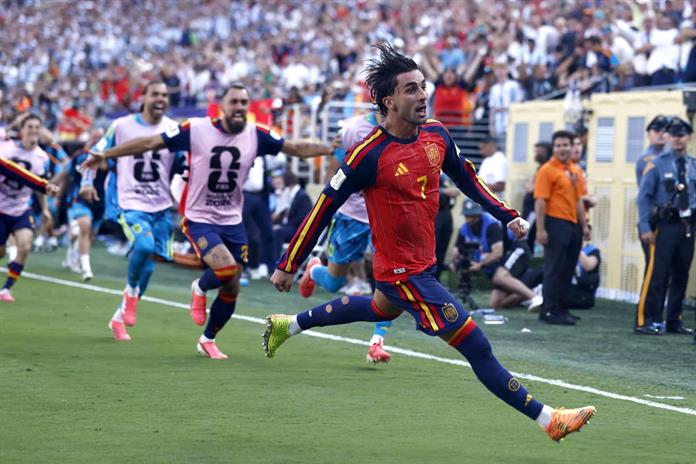 La victoria de España en el Mundial FIFA bate récord de audiencia en la televisión de EEUU La victoria de España en el Mundial FIFA bate récord de audiencia en la televisión de EEUU