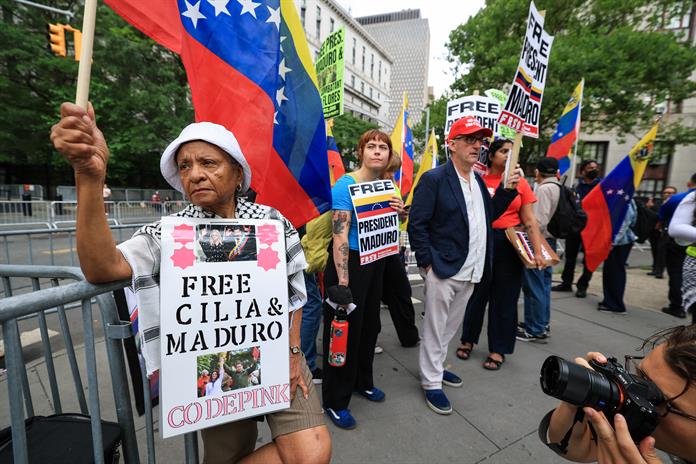 Nicolás Maduro enfrenta audiencia en tribunal de Nueva York por narcotráfico Nicolás Maduro enfrenta audiencia en tribunal de Nueva York por narcotráfico
