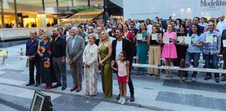 Entregan reconocimientos a artistas expositores de la Ruta Escult&oacute;rica