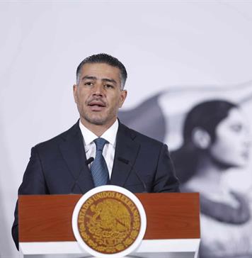 Omar Garc&iacute;a Harfuch informa detenci&oacute;n de seis integrantes de La Empresa en Morelos