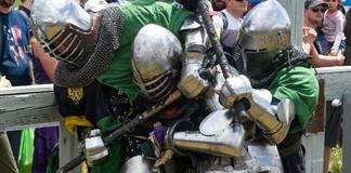 Realizarán peleas de Combate Medieval en la cancha del Malecón de Ocotlán Realizarán peleas de Combate Medieval en la cancha del Malecón de Ocotlán